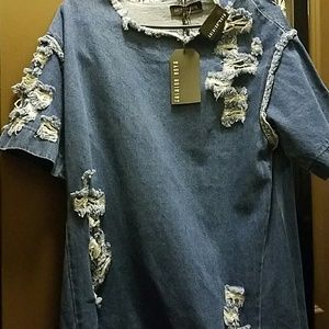 Denim fashionnova dress